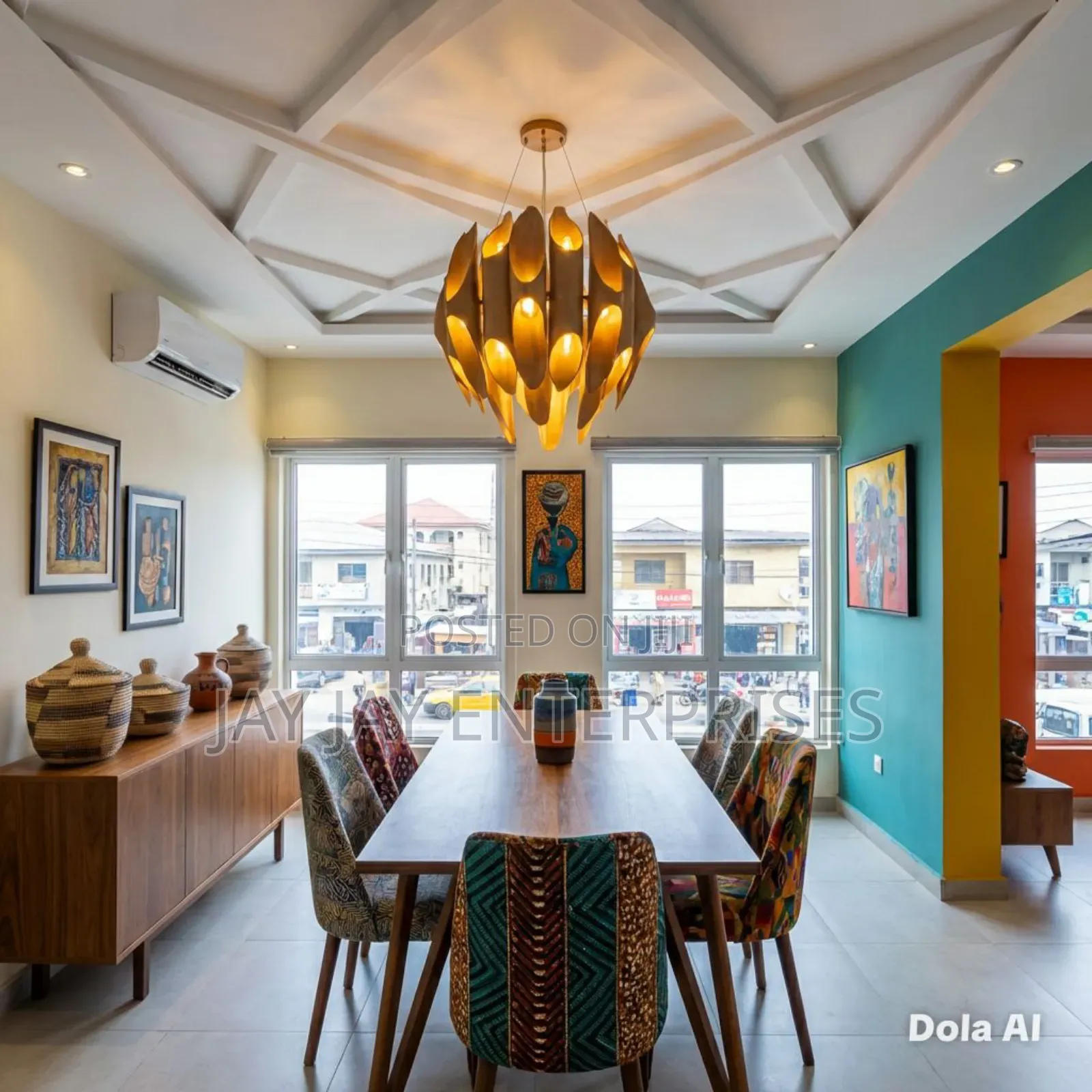 African American Pop Ceiling Design