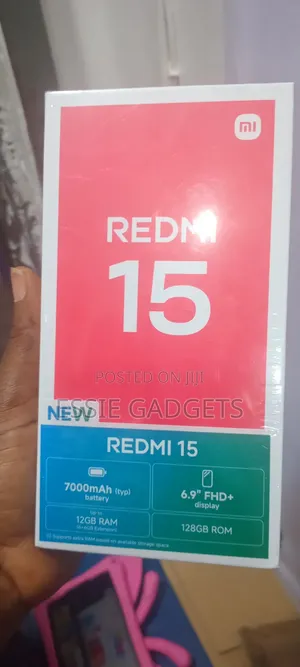 New Xiaomi Redmi 15 256 GB Black
