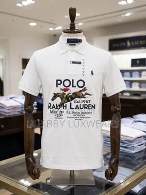 Ralph Lauren Classic Fit Polos With Club Sail Print