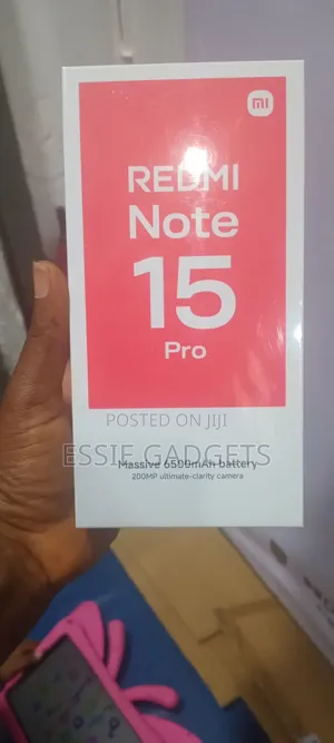 New Xiaomi Redmi Note 15 256 GB Black