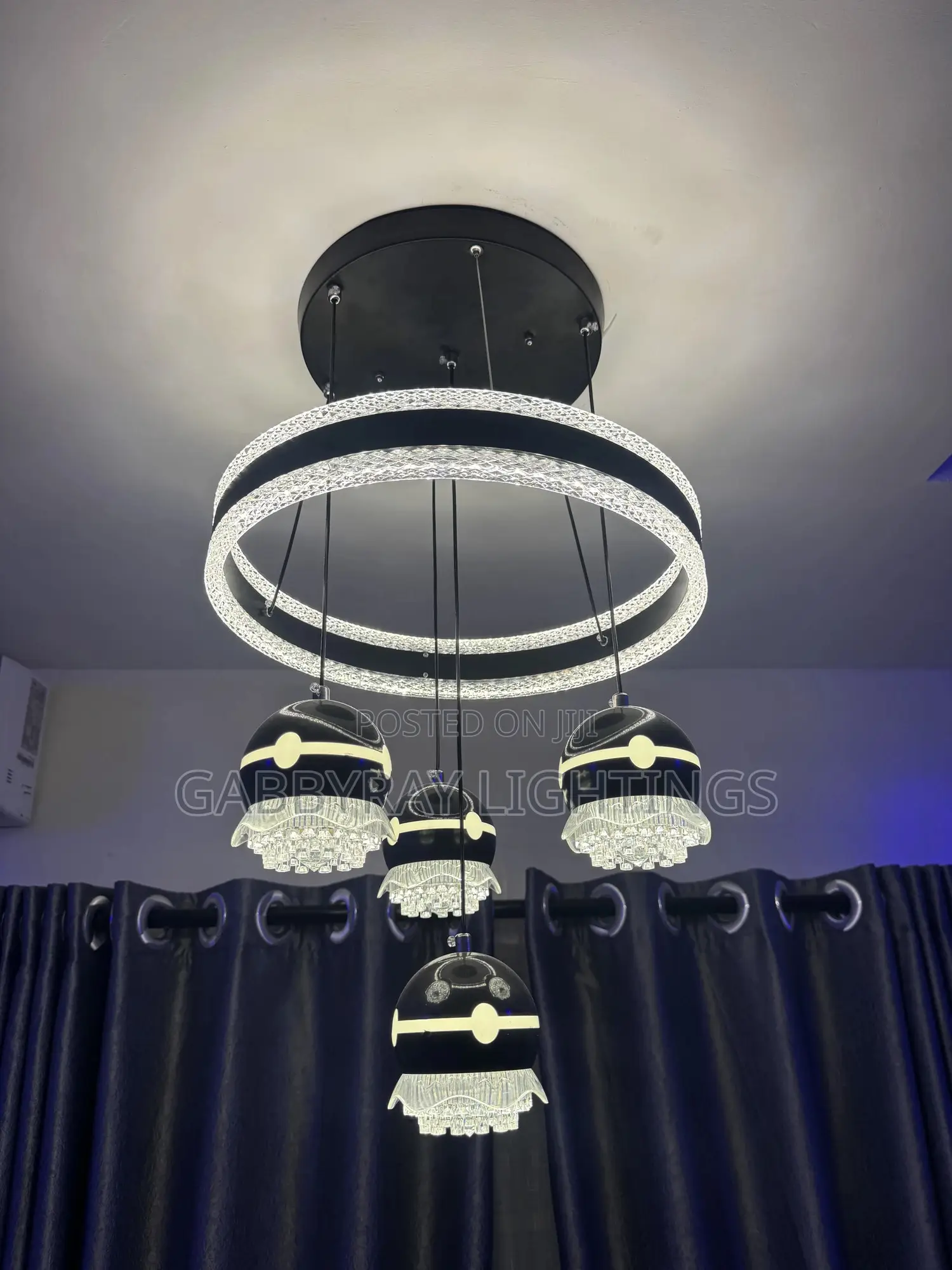 4 Dropping Led Chandelier