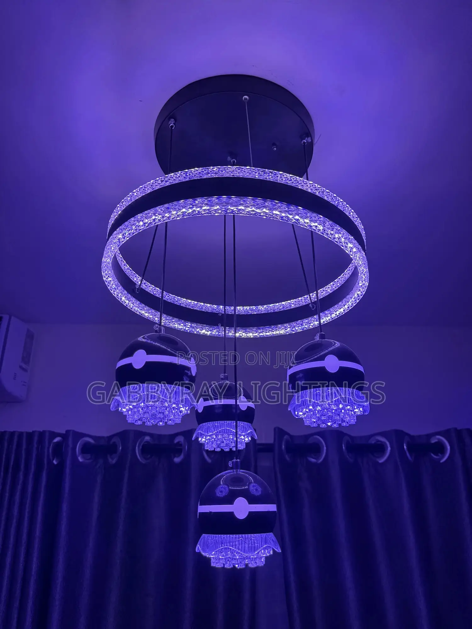4 Dropping Led Chandelier