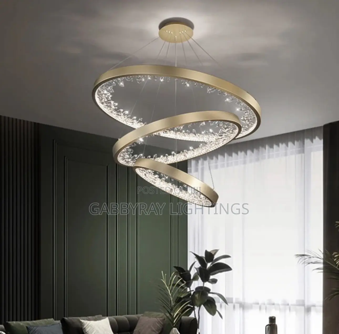 Modern Crystal Led Chandelier