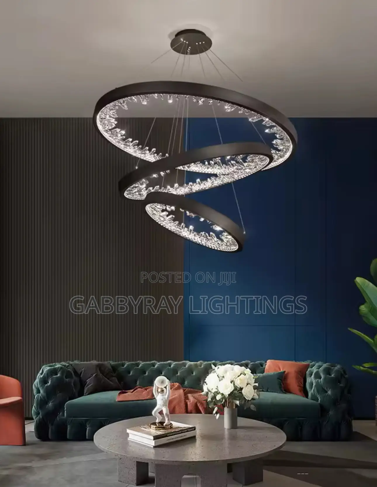Modern Crystal Led Chandelier