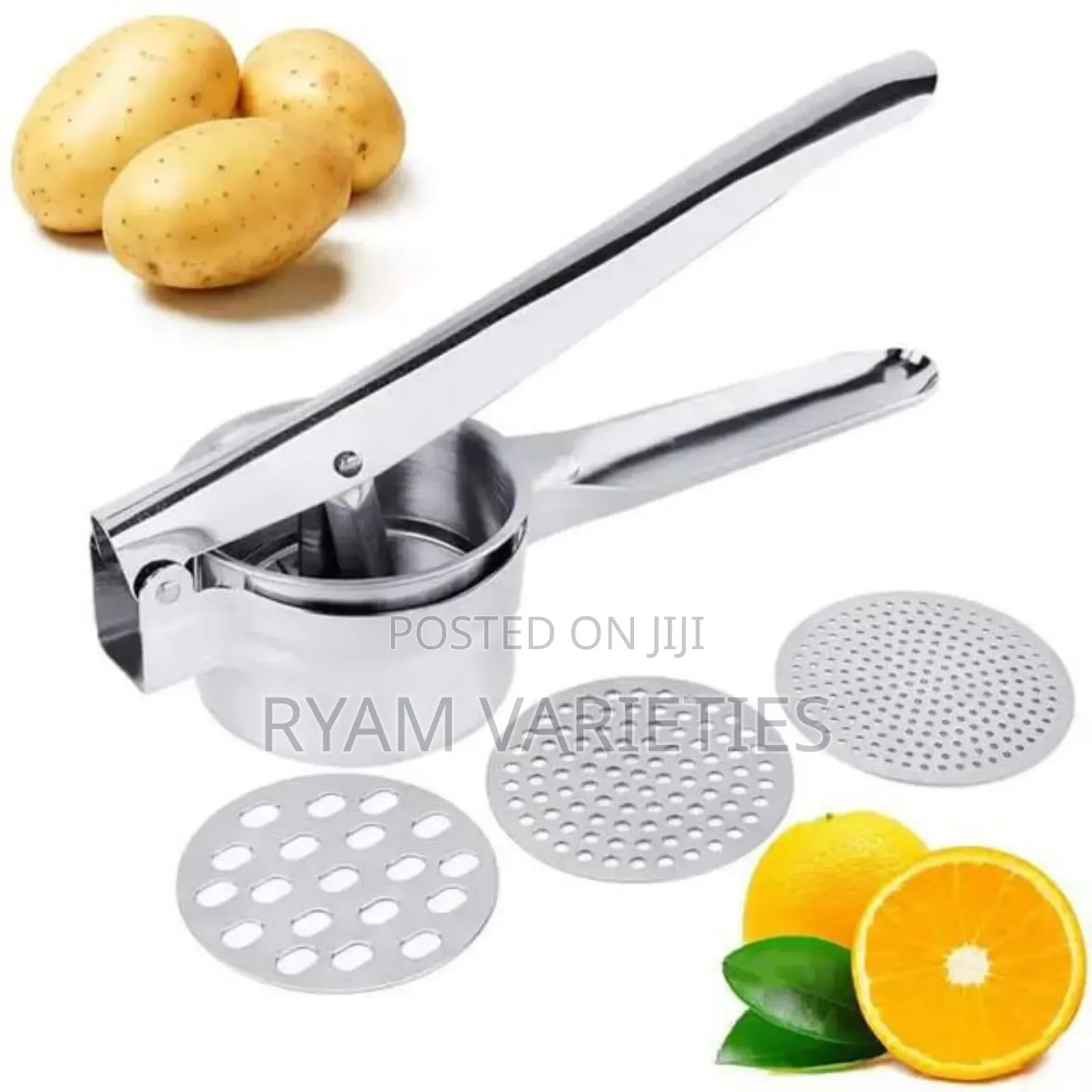 Stainless Smultipurpose Fruit Press
