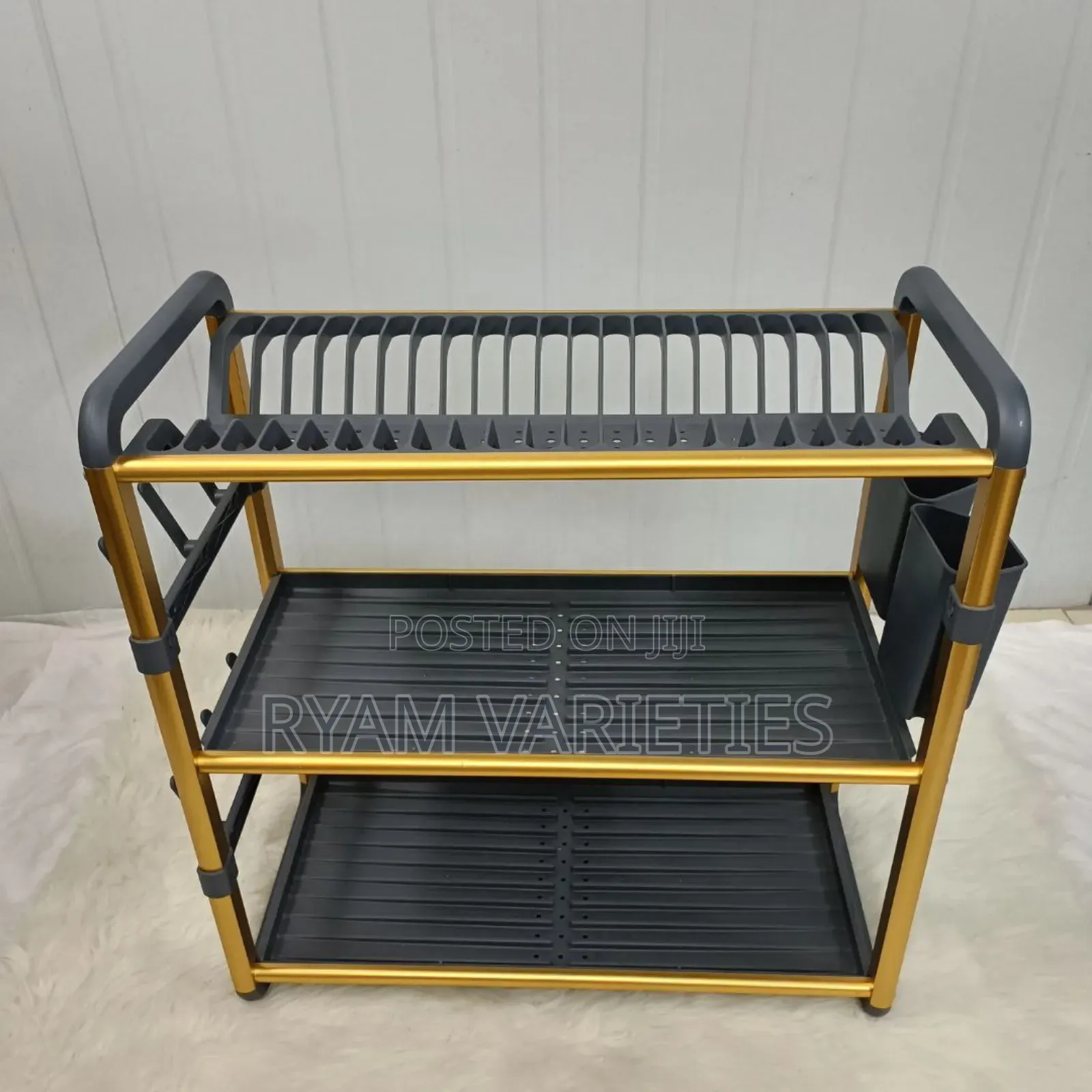 3tier Aluminum Rust Free Quality Dish Rack