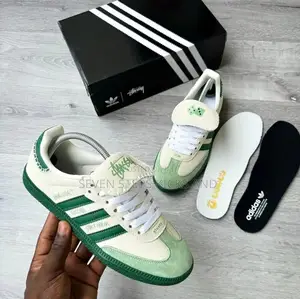 High Quality Adidas Samba X Stussy Lt Luxury Sneakers