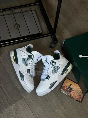 High Quality Jordan 4 Retro Oxidized Green Luxury Unisex Sneakers