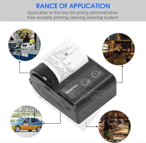 Portable Mobile Bluetooth Thermal Printer