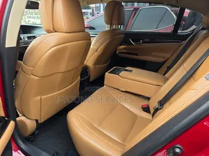 Lexus GS 350 4WD 2013 Red
