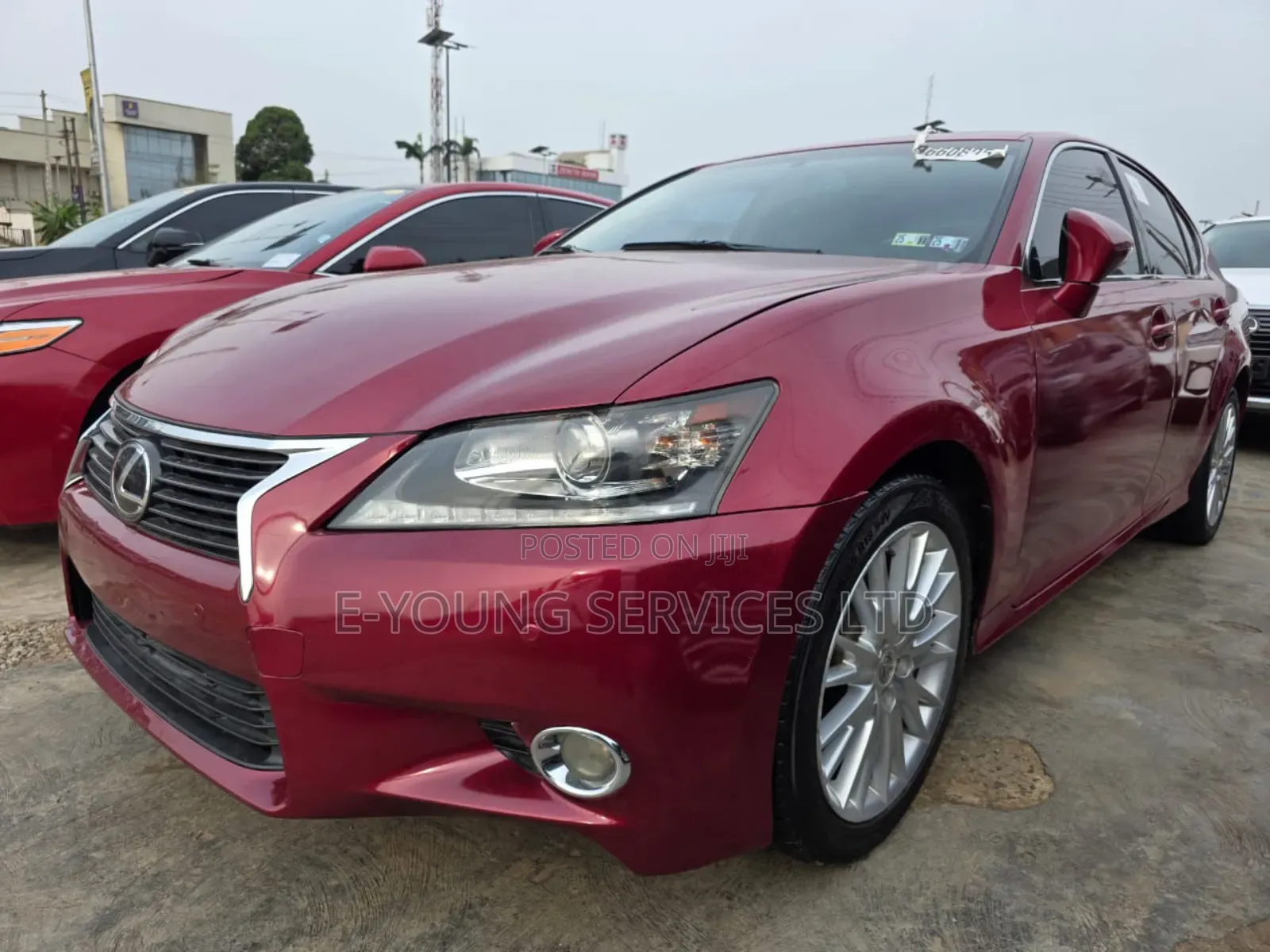 Lexus GS 350 4WD 2013 Red