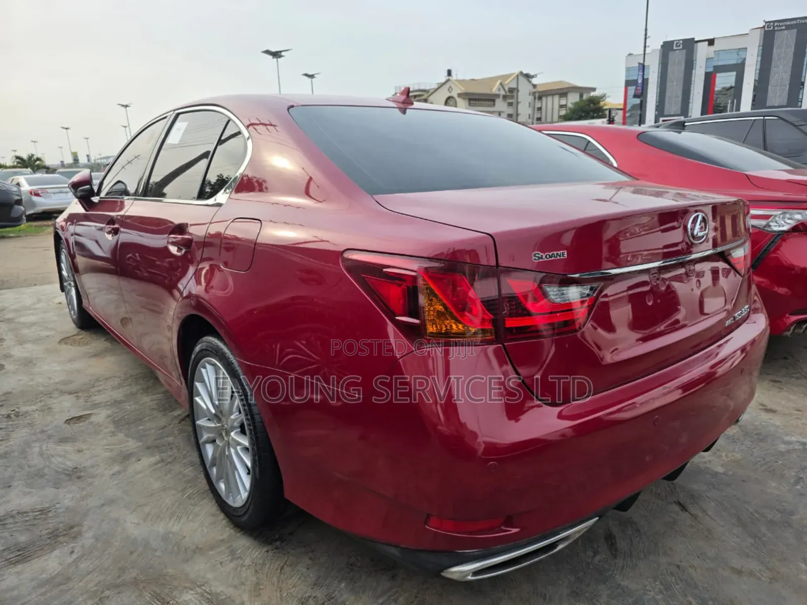 Lexus GS 350 4WD 2013 Red