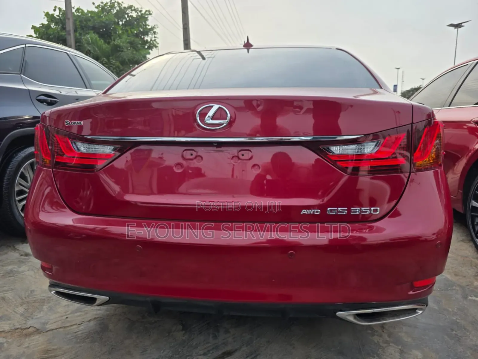 Lexus GS 350 4WD 2013 Red