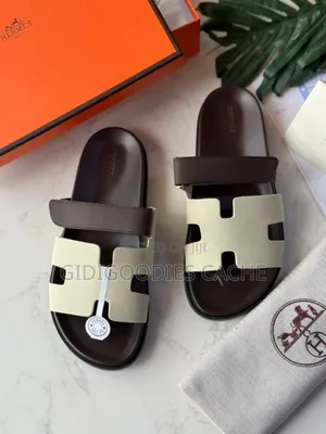 Hermes 2-Tone Women’S Slippers