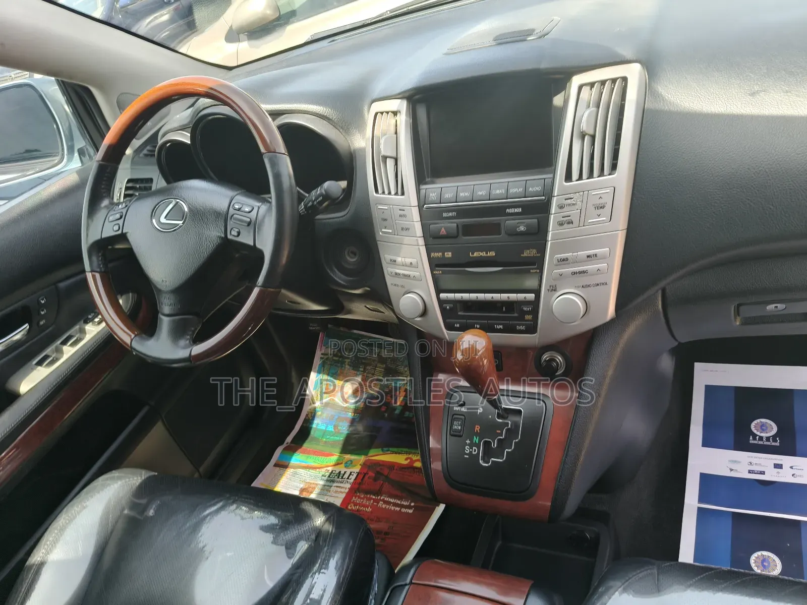 Lexus RX 350 AWD 2008 Blue