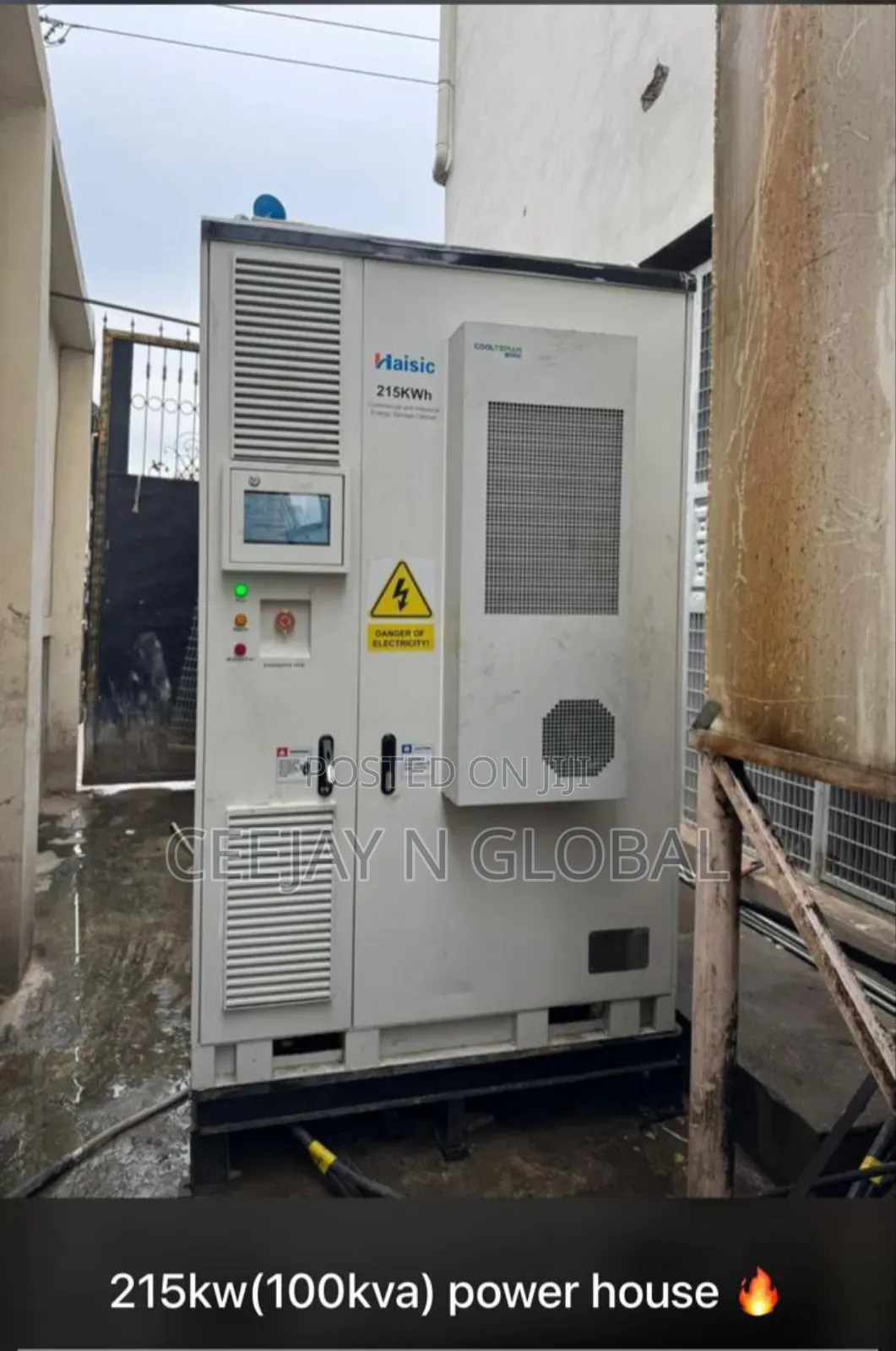 Solar 215kwh 100kva All in One