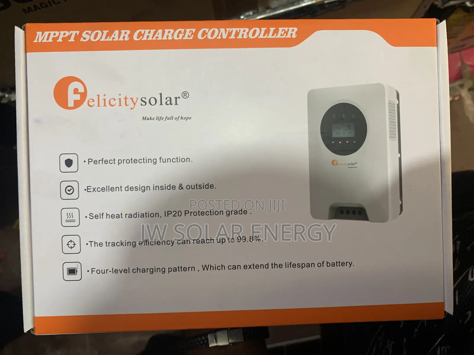 Felicity 30ah 12/24v Charge Controller
