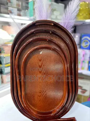 Red Copper Oval Or Square Tray.