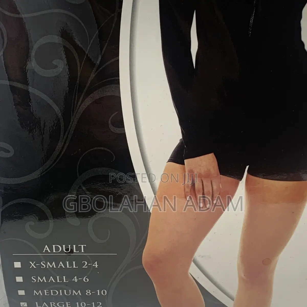 Zip-Up Black Romper