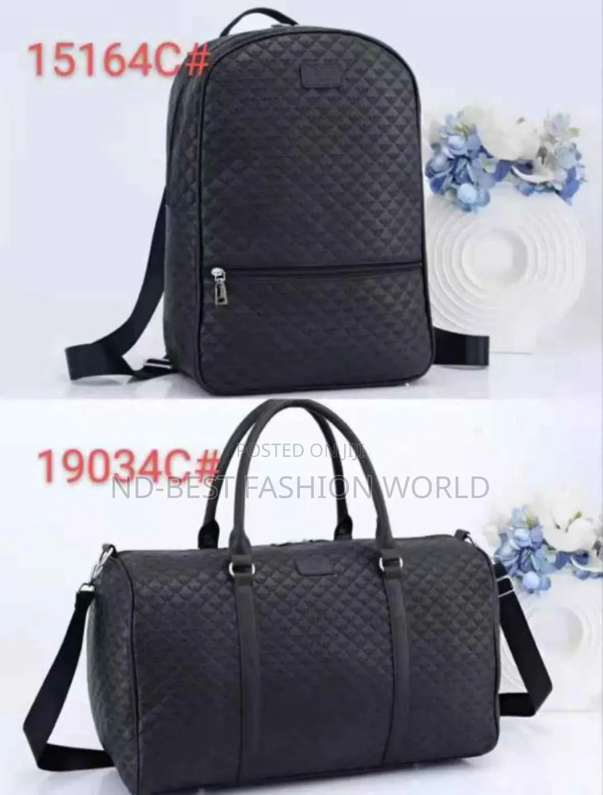 Black Leather Bag