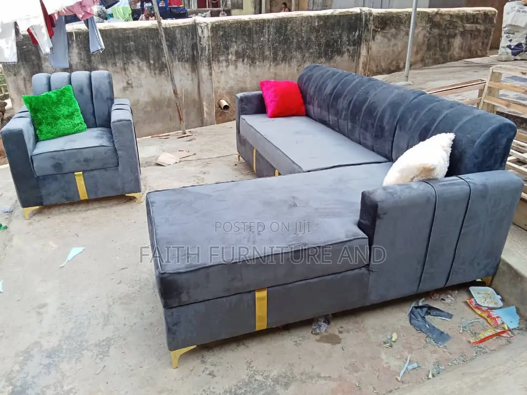 Corner Sofa L-Shape and Single