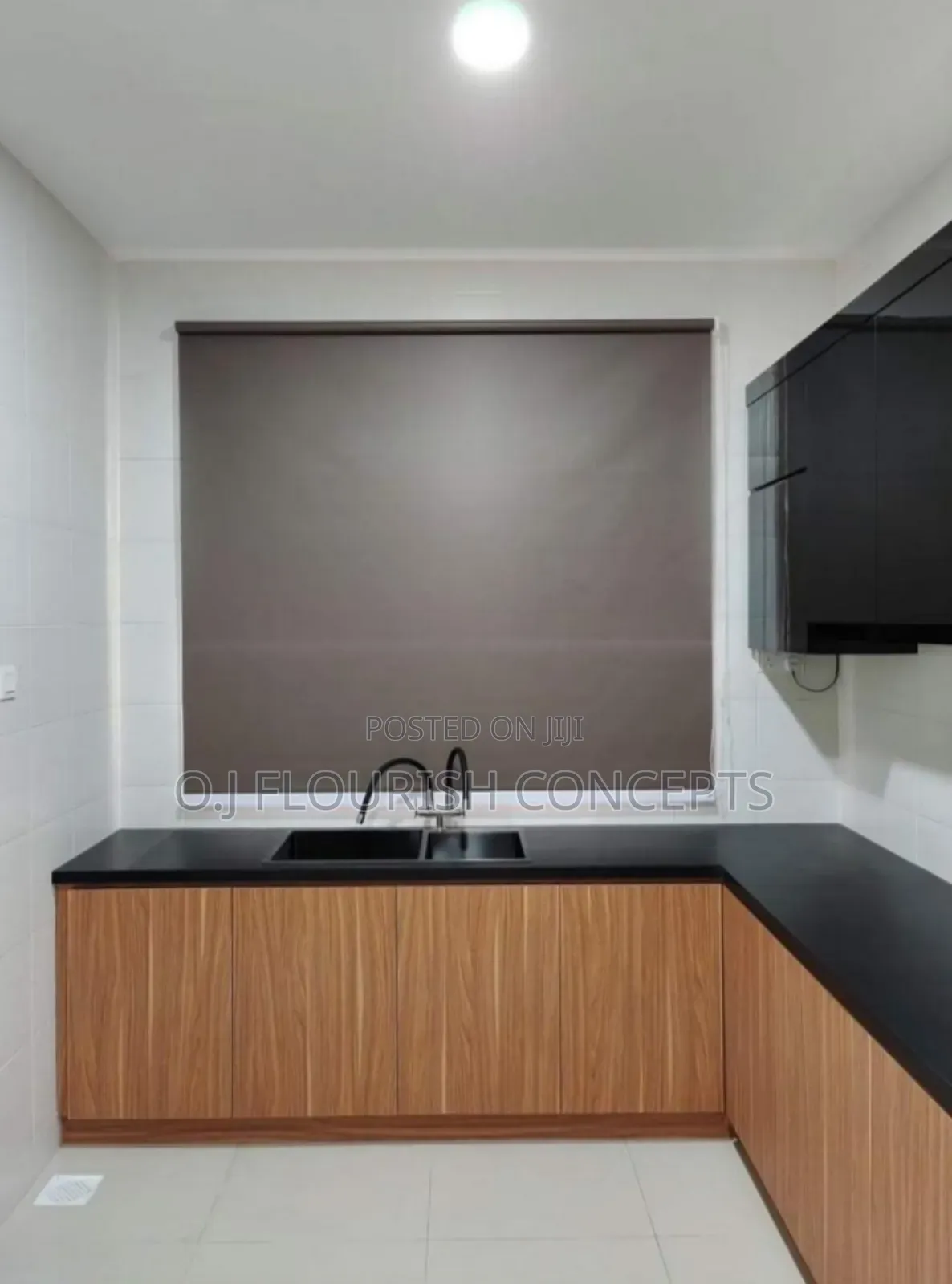 High Quality Brown Blackout Roller Blind