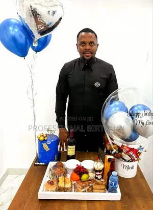 Morning Birthday Surprise Plus Food Tray, Lagos