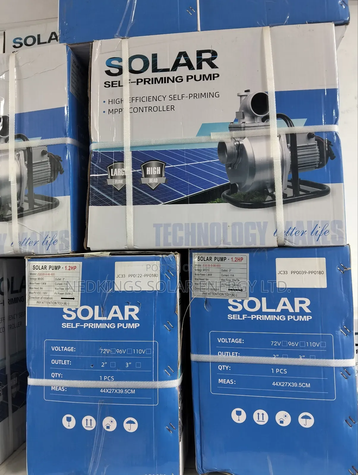 1.2hp Solar Surface Pump