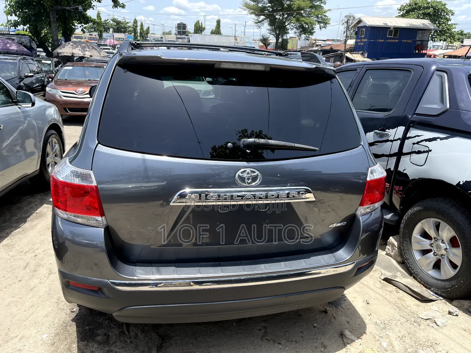 Toyota Highlander Limited 2011 Black