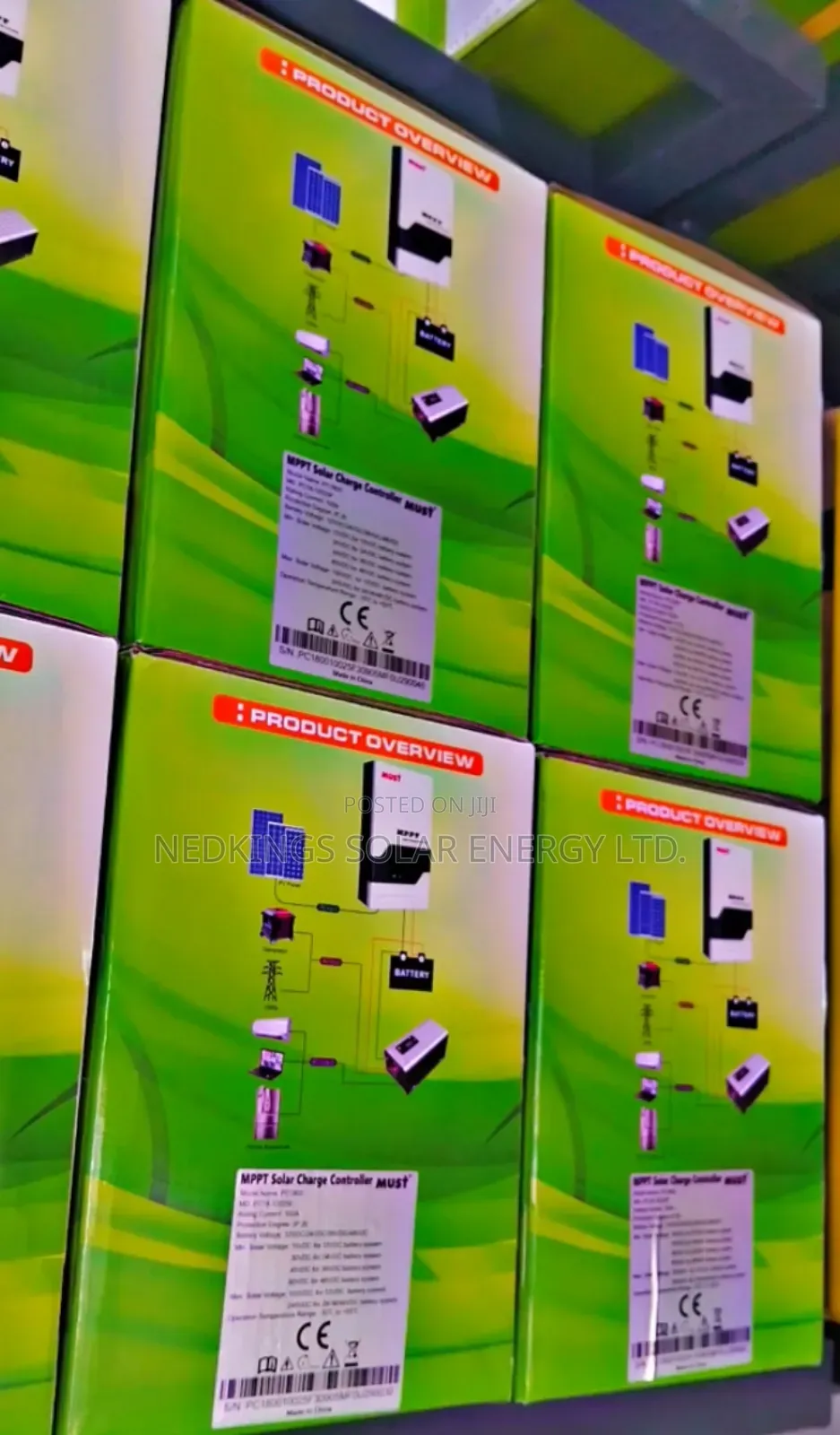 Must 100a MPPT Charge Controller