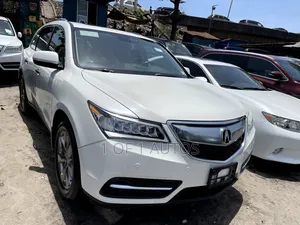 Acura MDX 4dr SUV w/Advance, Entertainment Packages (3.5L 6cyl 6A) 2014 White