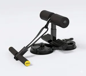 Suction Sit-Up Bar With Resistance Rope – Home Abs Trainer