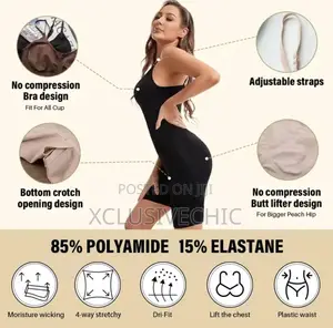 Seamless Bodysuit Compression Shapewear