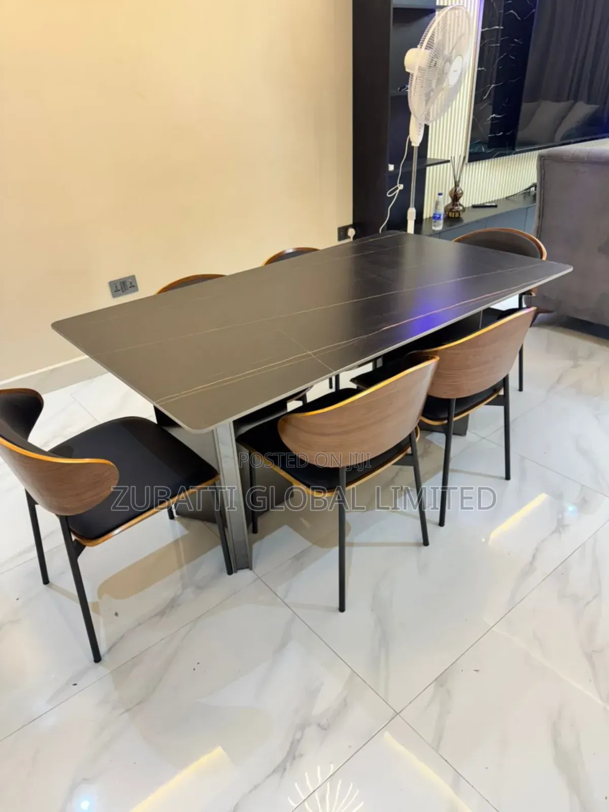 Modern Dining Set / Imported Marble Dining Set