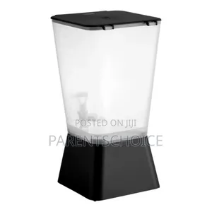 5 Gallon Black Beverage / Juice Dispenser - 19l