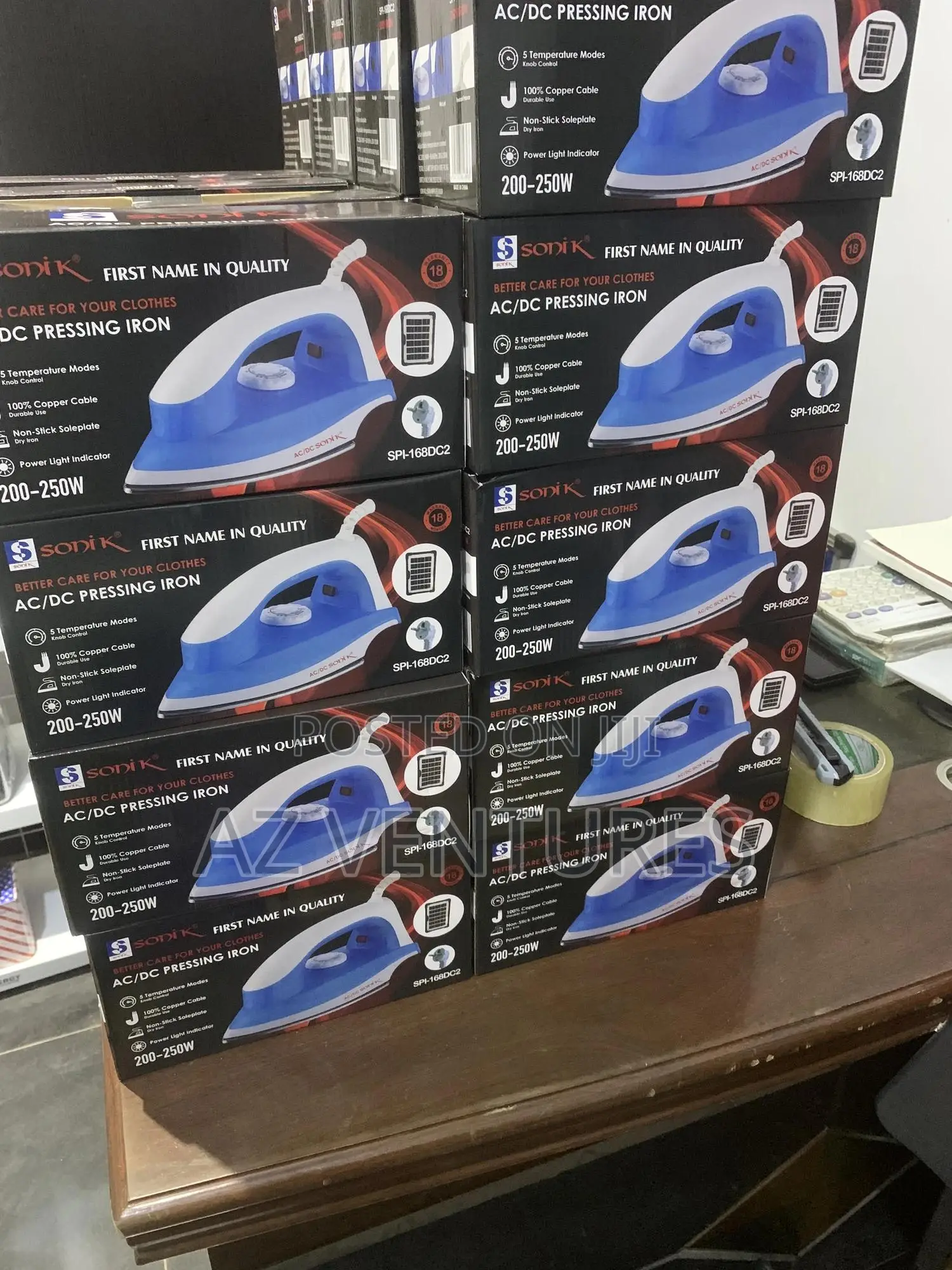 Sonik Ac/Dc Pressing Iron