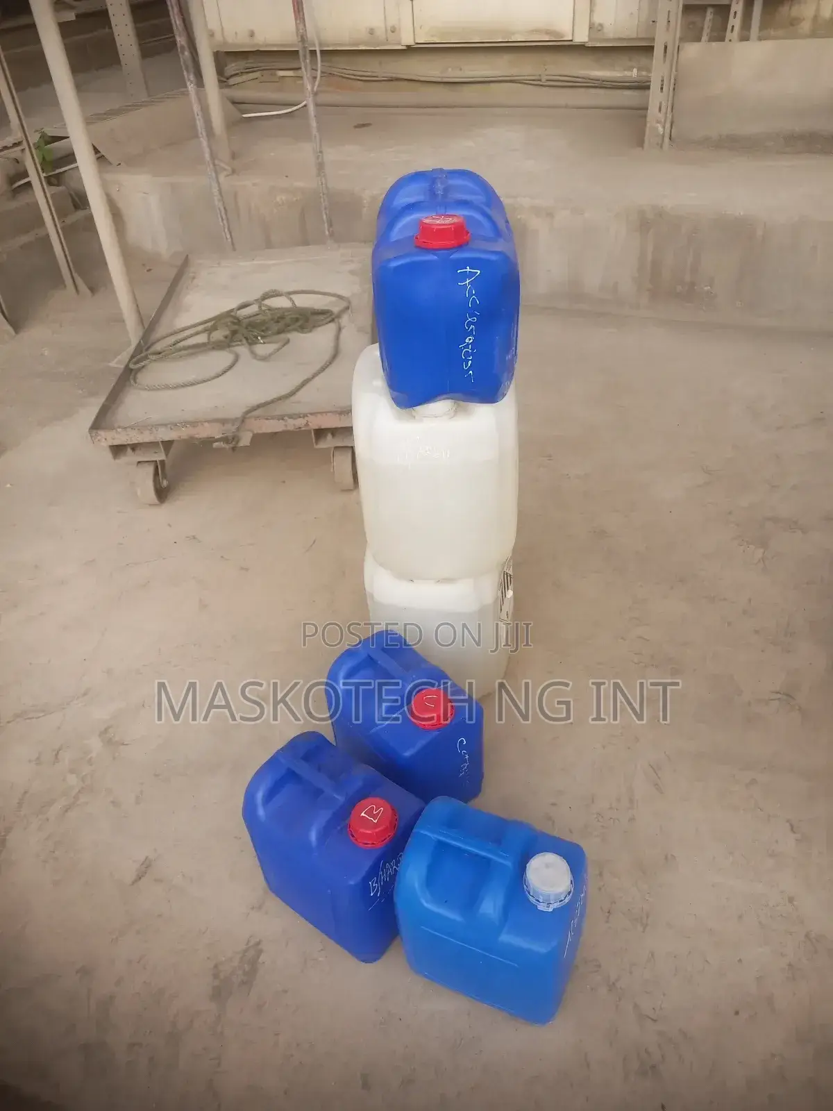 Epoxy Resin, Hardener And Tools