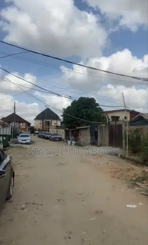 Fenced and Gated Half Plot of Land Urgently for Sale in Gbagada