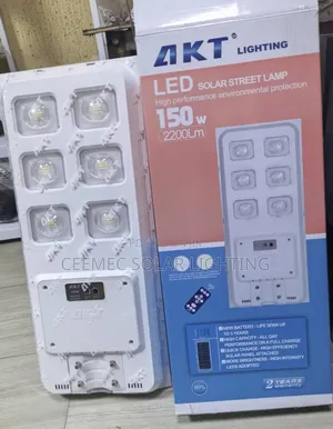 Standard Quality Akt Solar Street Light Cob Eye.
150w