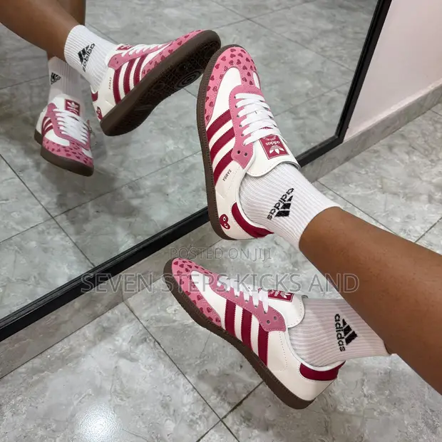 adidas gazelle silver green womens Custom Adidas Samba x CDG Sky Blue  JWCKICKS
