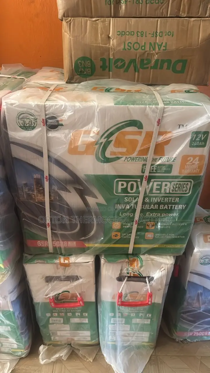 Solar Batteries Available