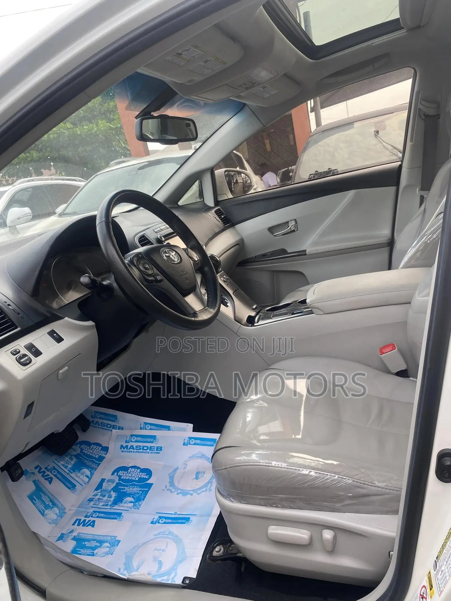 Toyota Venza Limited 2014 White