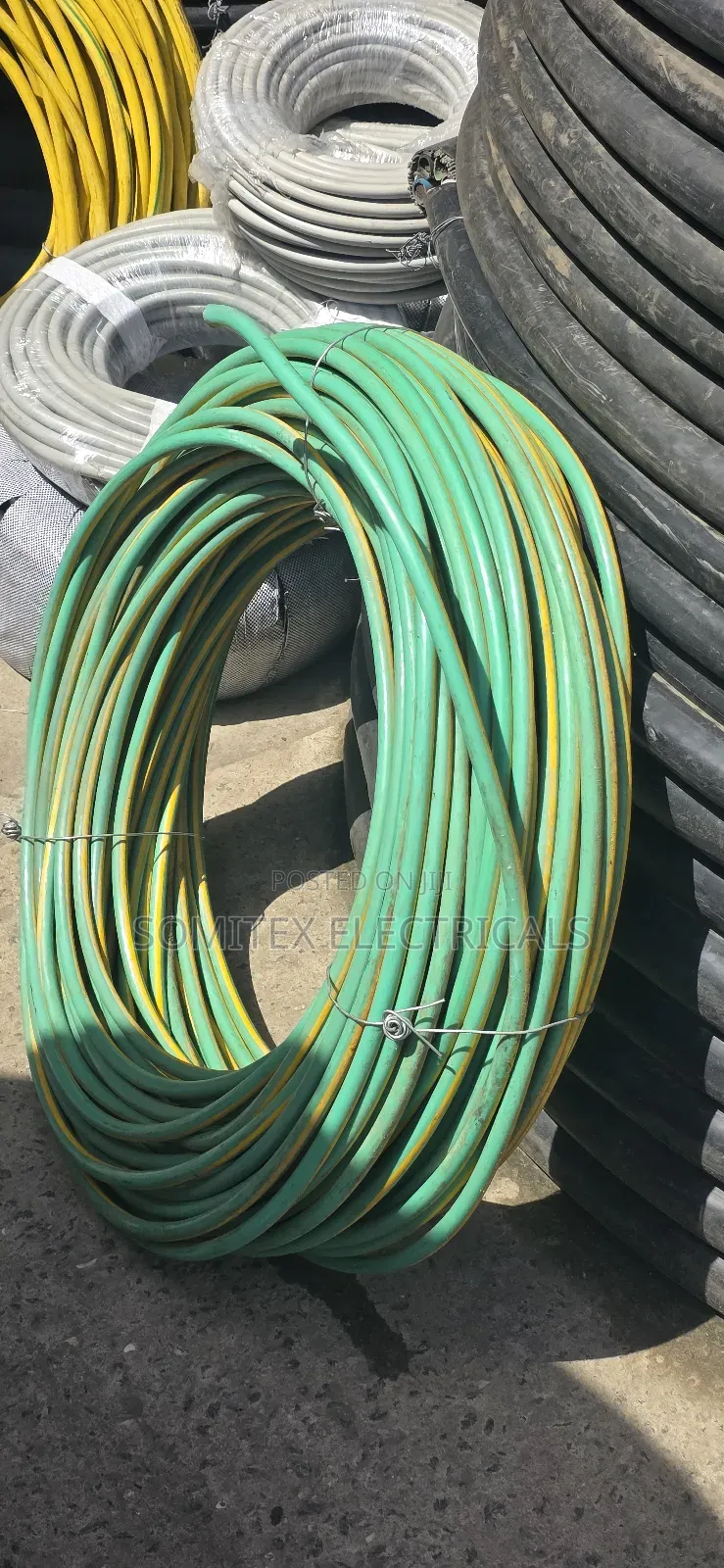 70mmx1core Green and Yellow