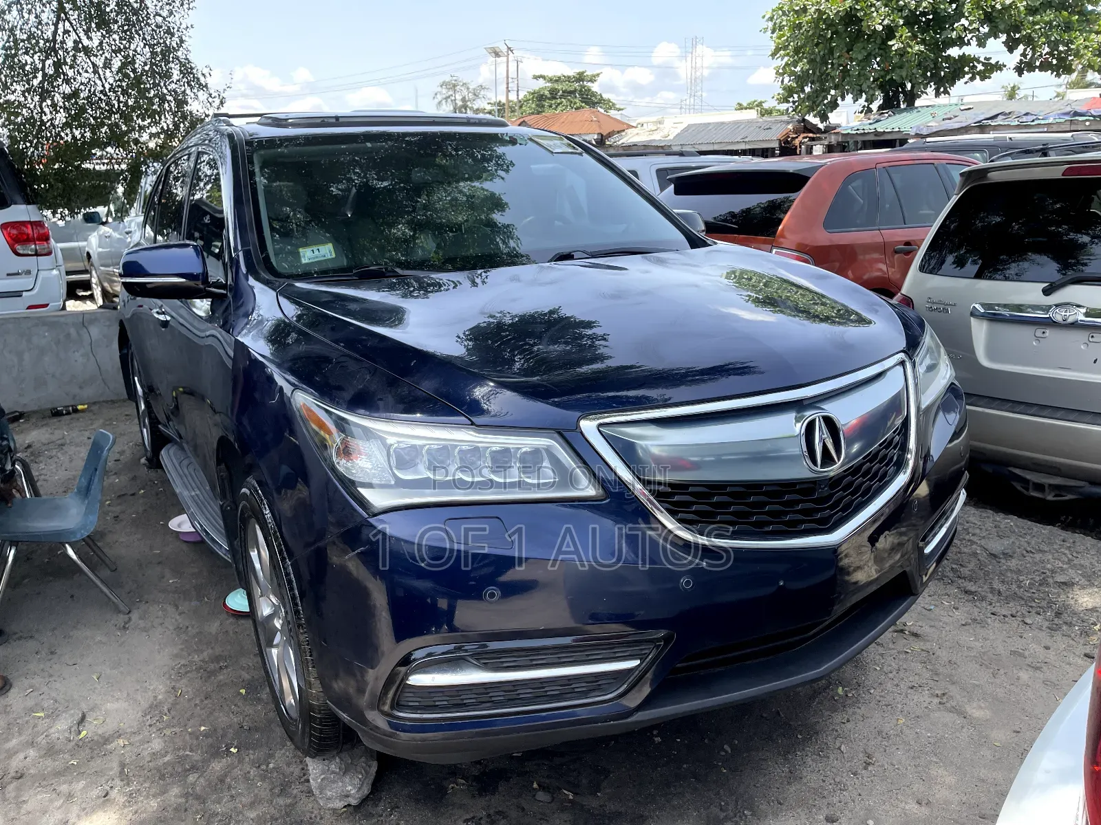 Acura MDX 2014 Blue