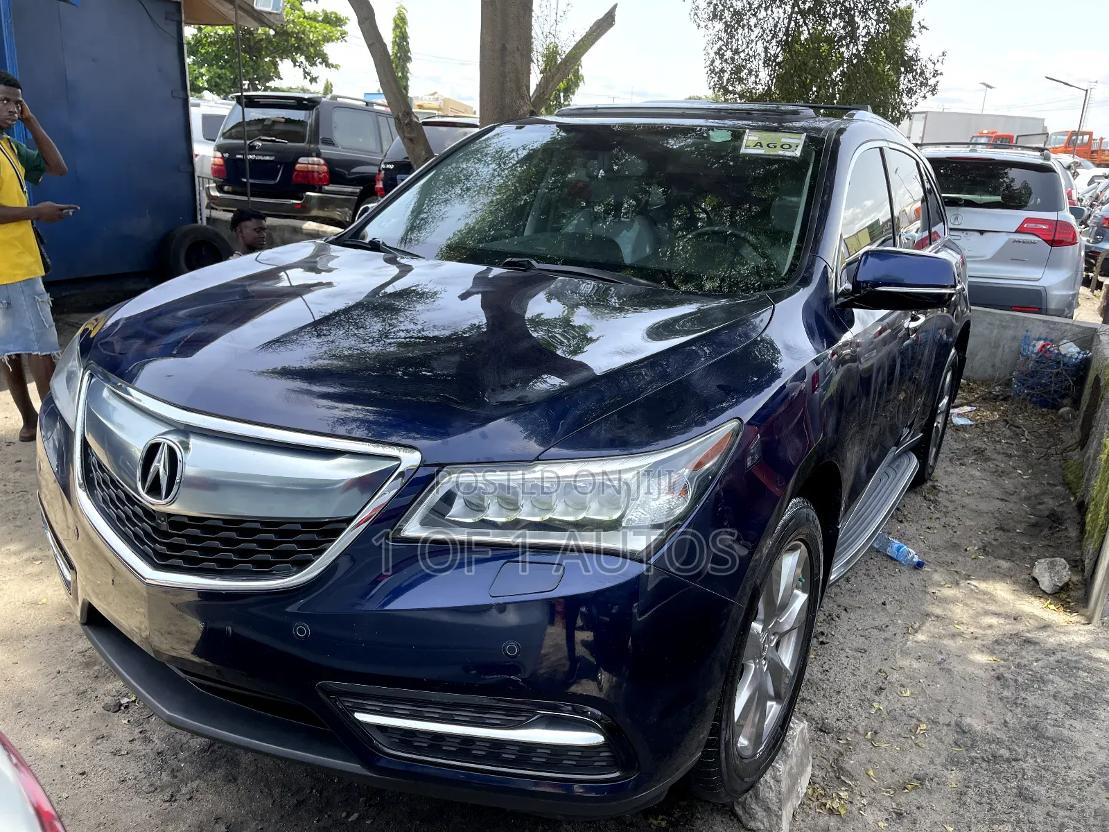 Acura MDX 2014 Blue