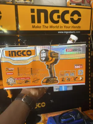Cordless Work Lamp 20 Volts