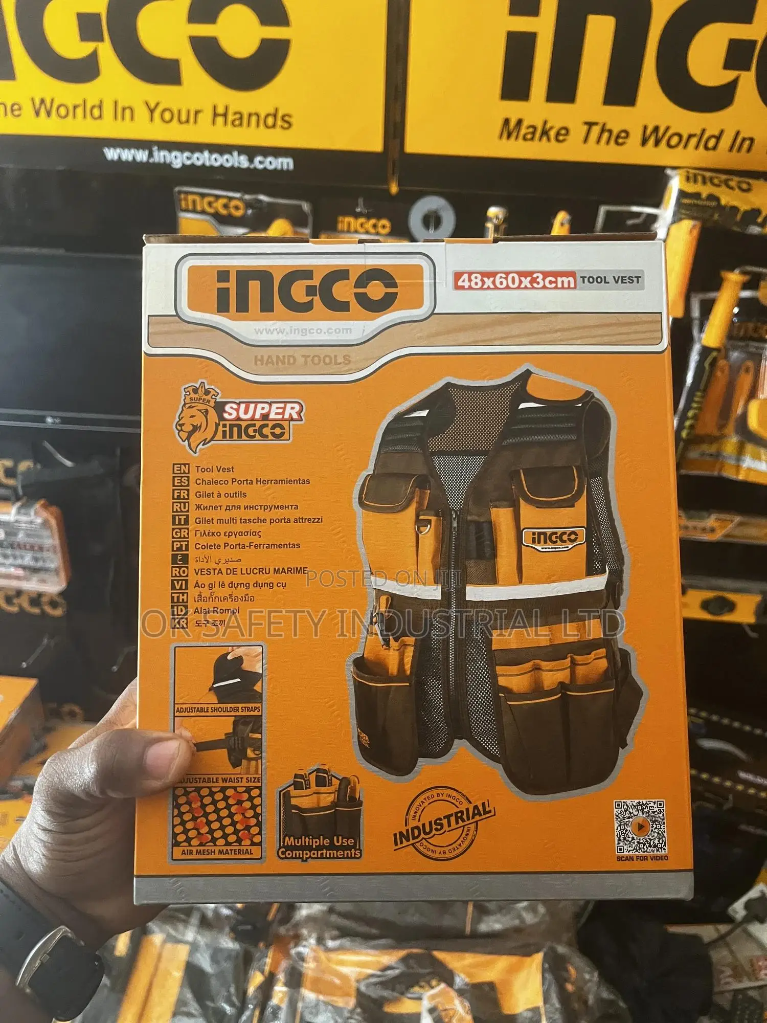 Ingco Work Tool Vest
