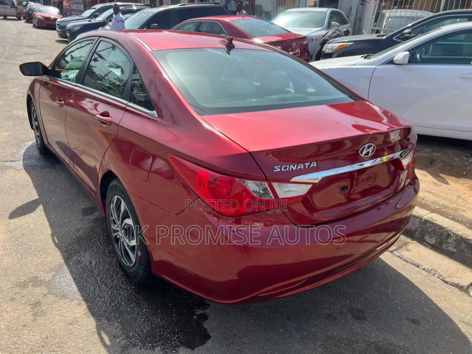Hyundai Sonata 2013 Red