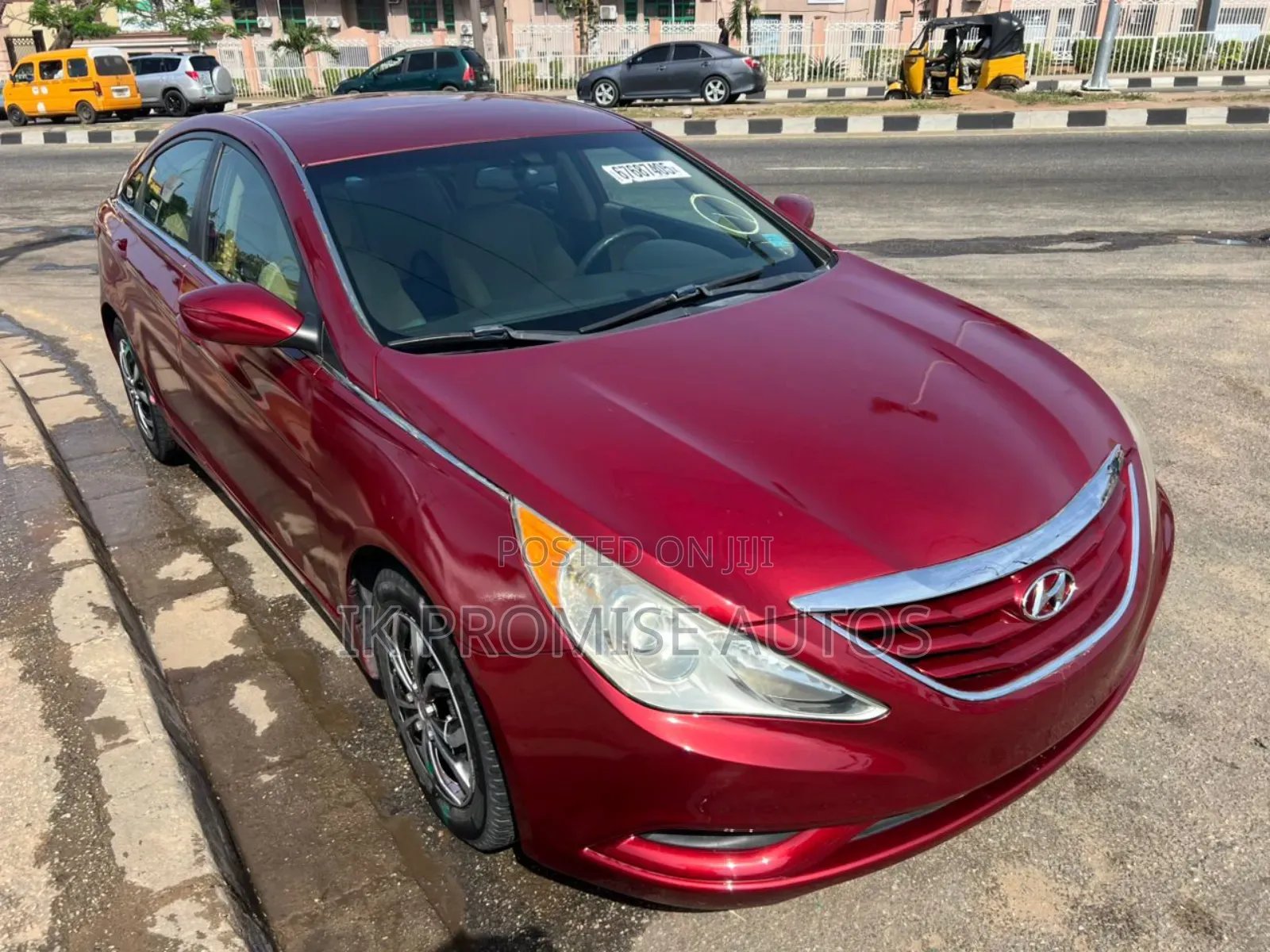 Hyundai Sonata 2013 Red