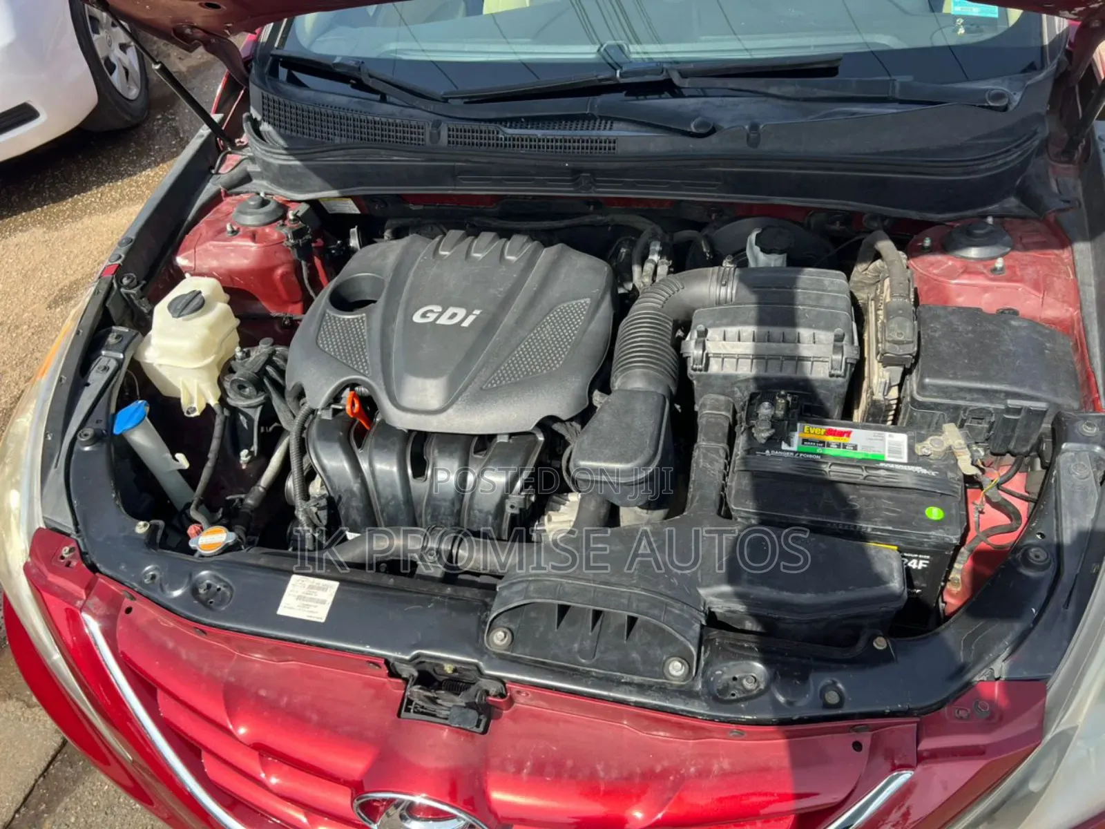 Hyundai Sonata 2013 Red